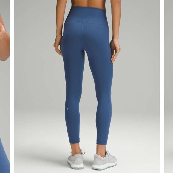 Lululemon Wunder Train 10 25” Pitch Blue - Picture 1 of 11
